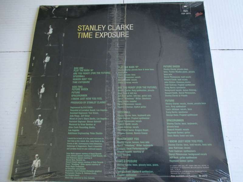 STANLEY CLARKE - TIME EXPOSURE - RSA EX / EX SEALED