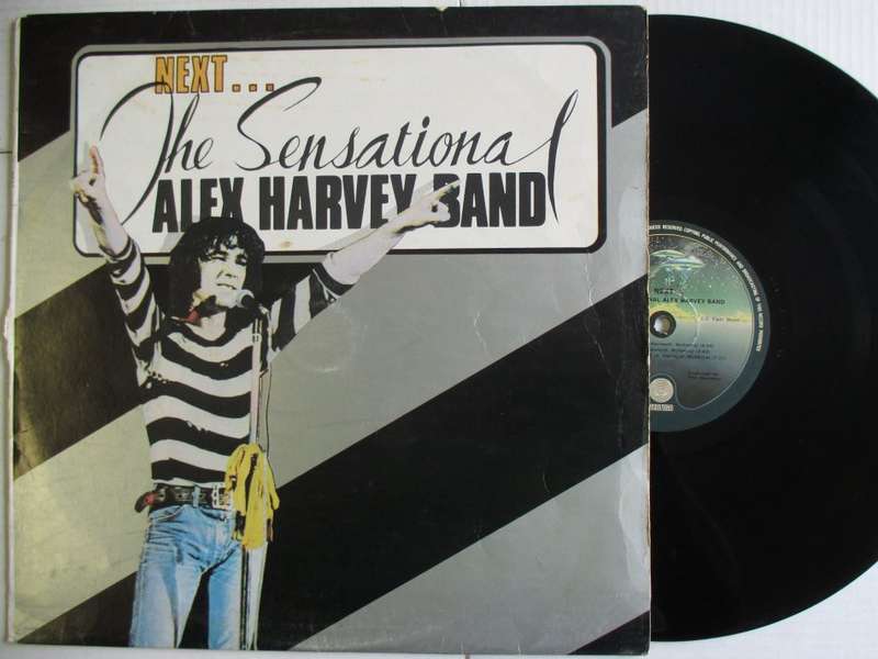 THE SENSATIONAL ALEX HARVEY BAND - NEXT - RSA VG- /VG-