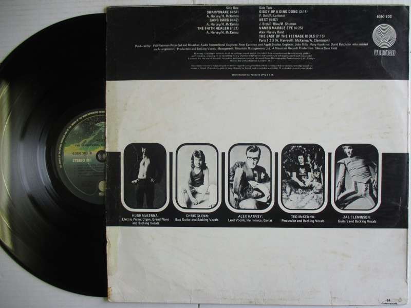 THE SENSATIONAL ALEX HARVEY BAND - NEXT - RSA VG- /VG-