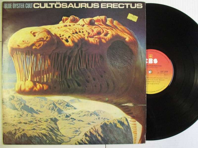 BLUE OYSTER CULT - CULTOSAURUS ERECTUS - RSA VG+ /VG+
