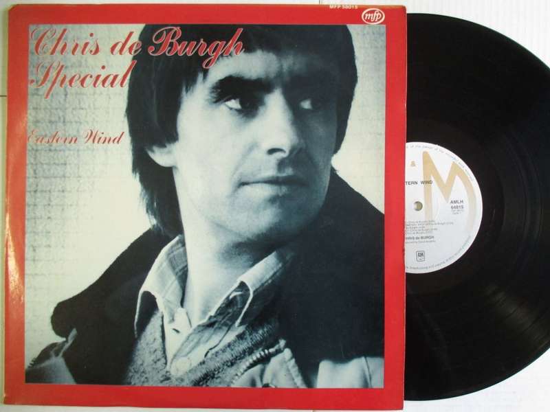 CHRIS DE BURGH - EASTERN WIND - RSA VG+ /VG+