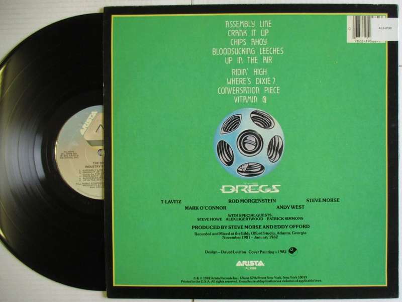 THE DREGS - INDUSTRY STANDARD - USA - VG+ / VG