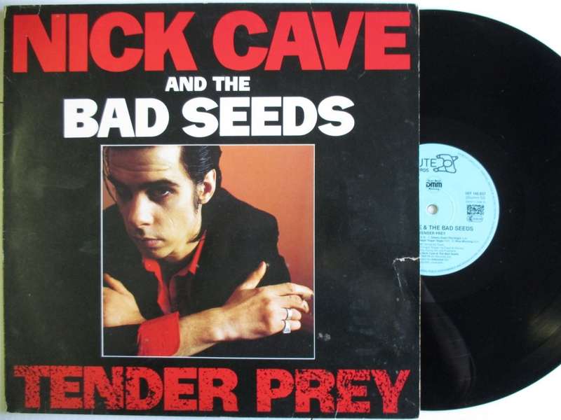 NICK CAVE AND THE BAD SEEDS - TENDER PREY - GERMANY VG- /VG- WITH INNER DMM PRESSING