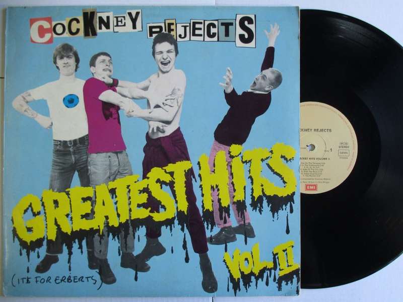 COCKNEY REJECTS - GREATEST HITS VOL.2 - HOLLAND VG / VG+