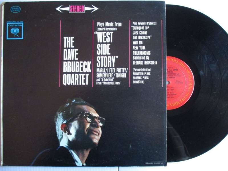 DAVE BRUBECK - DIALOGUES FOR JAZZ COMBO AND ORCHESTRA - USA VG+ /VG+