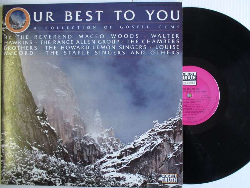 A COLLECTION OF GOSPEL GEMS - OUR BEST TO YOU - USA VG+ / VG+ 2 LP GATEFOLD