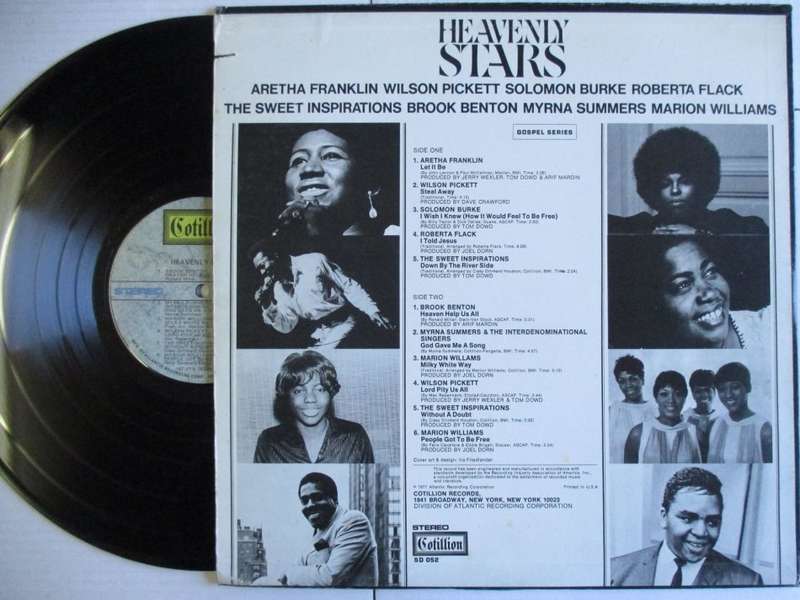 HEAVENLY STARS - (ATLANTIC GOSPEL) USA VG/ VG+