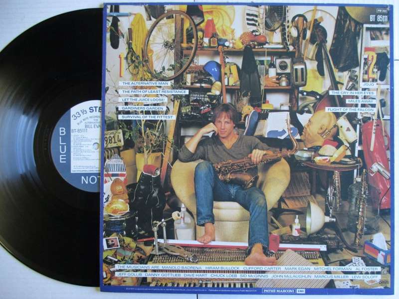 BILL EVANS - THE ALTERNATIVE MAN - FRANCE VG+ /VG+