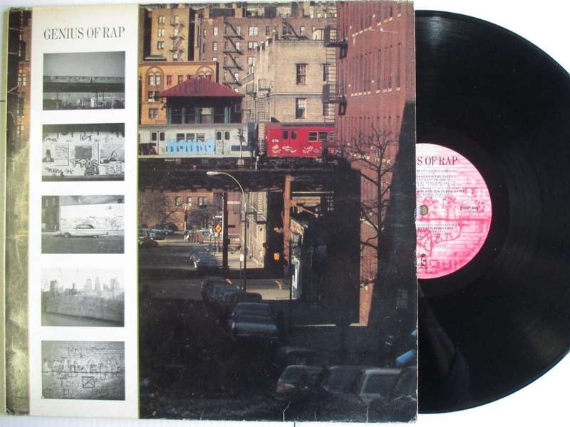 VARIOUS OLD SCHOOL - GENIUS OF RAP - USA VG /VG