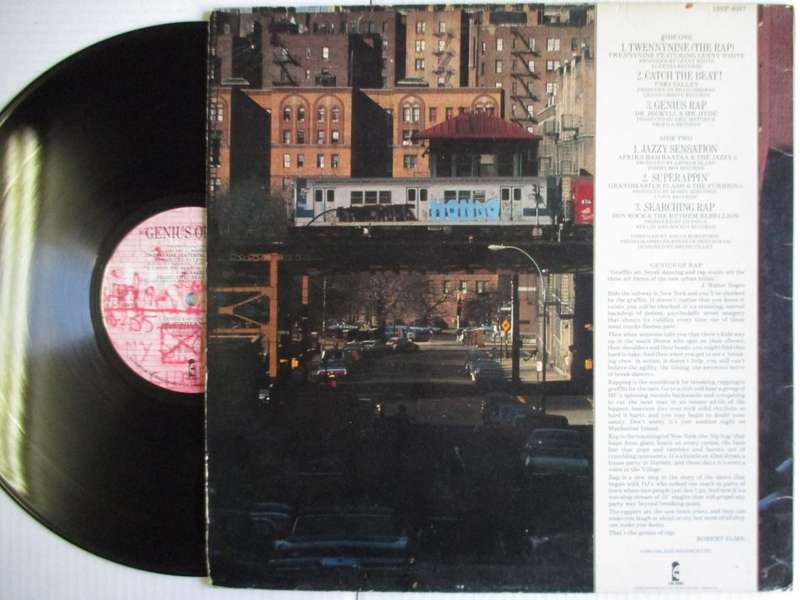 VARIOUS OLD SCHOOL - GENIUS OF RAP - USA VG /VG