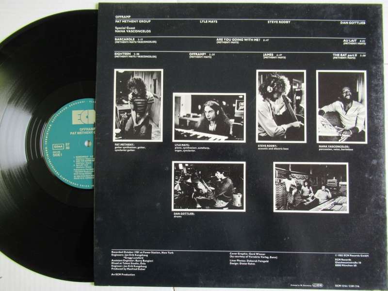 PAT METHENY GROUP - OFFRAMP - GERMANY EX /EX ECM