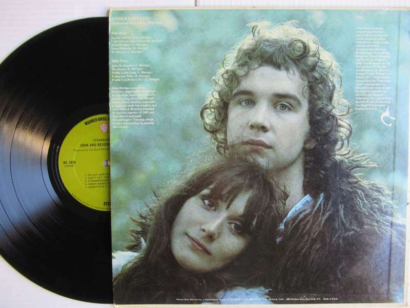 JOHN AND BEVERLEY MARTYN - STORMBRINGER - USA - VG+ / VG+