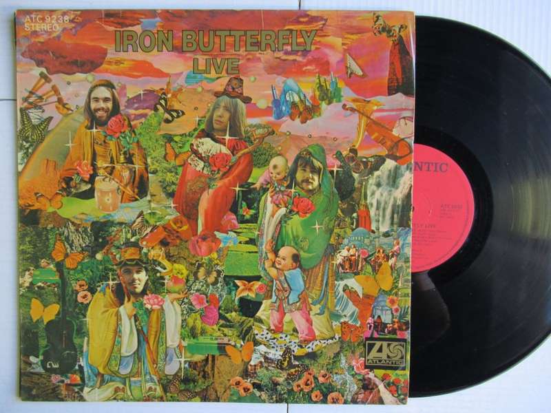 IRON BUTTERFLY - LIVE - RSA - VG+ / VG+