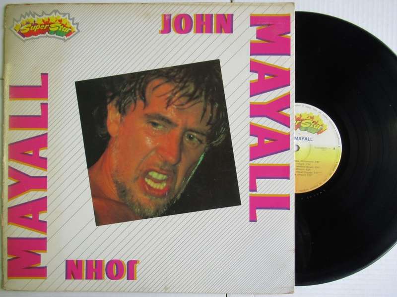 JOHN MAYALL - SUPER STAR - ITALY - VG / VG+ WITH BOOKLET