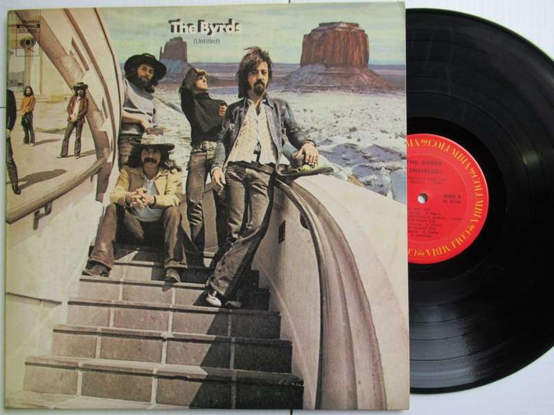 THE BYRDS - UNTITLED - USA VG+ / VG + 2 LP GATEFOLD
