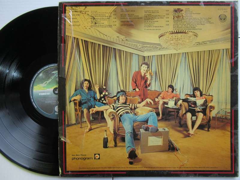 THE SENSATIONAL ALEX HARVEY BAND - THE PENTHOUSE TAPES - GERMANY - VG / VG GATEFOLD