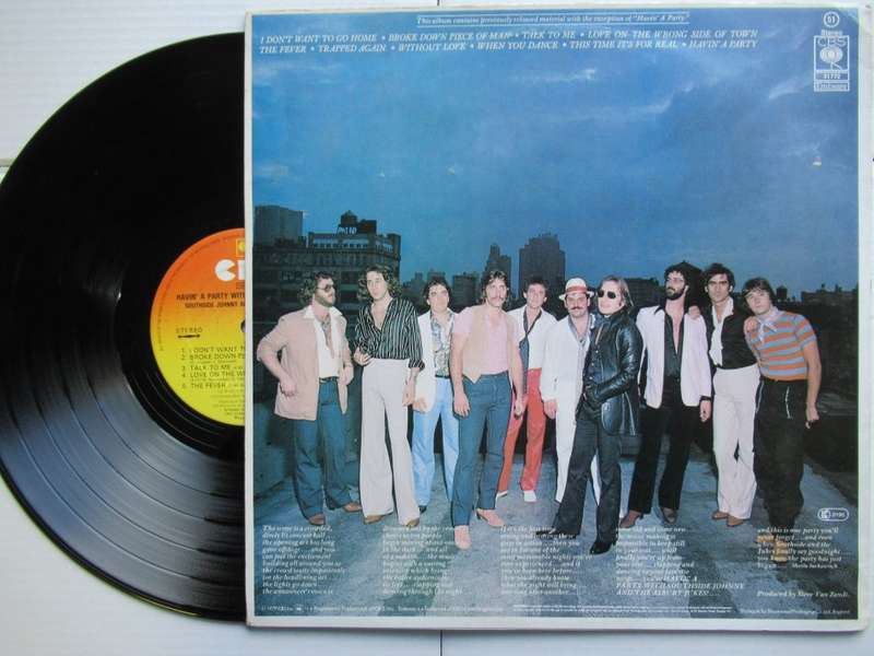 SOUTHSIDE JOHNNY & THE ASBURY JUKES - HAVIN' A PARTY WITH SOUTHSIDE JOHNNY - UK - VG / VG+