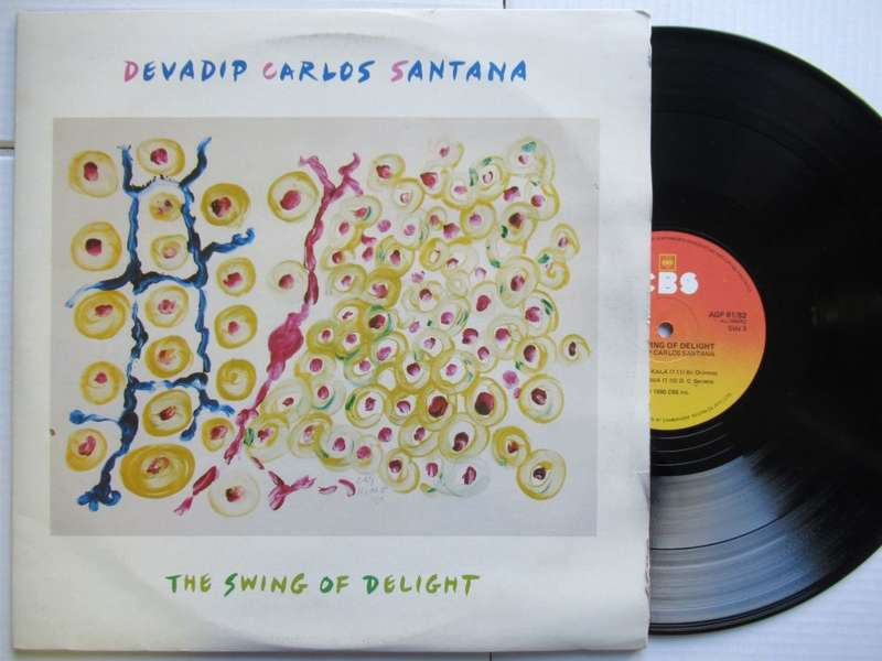 DEVADIP CARLOS SANTANA - THE SWING OF DELIGHT - RSA - VG+ / VG GATEFOLD 2LP