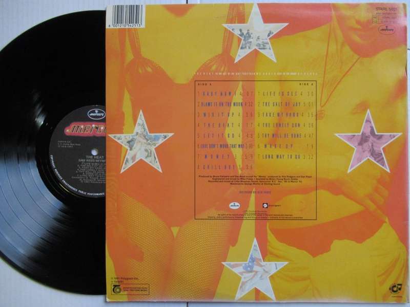 DAN REED NETWORK - THE HEAT - RSA - VG+ / VG