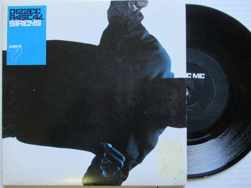 DIZZEE RASCAL - SIRENS - 7" - UK - VG+ / VG+