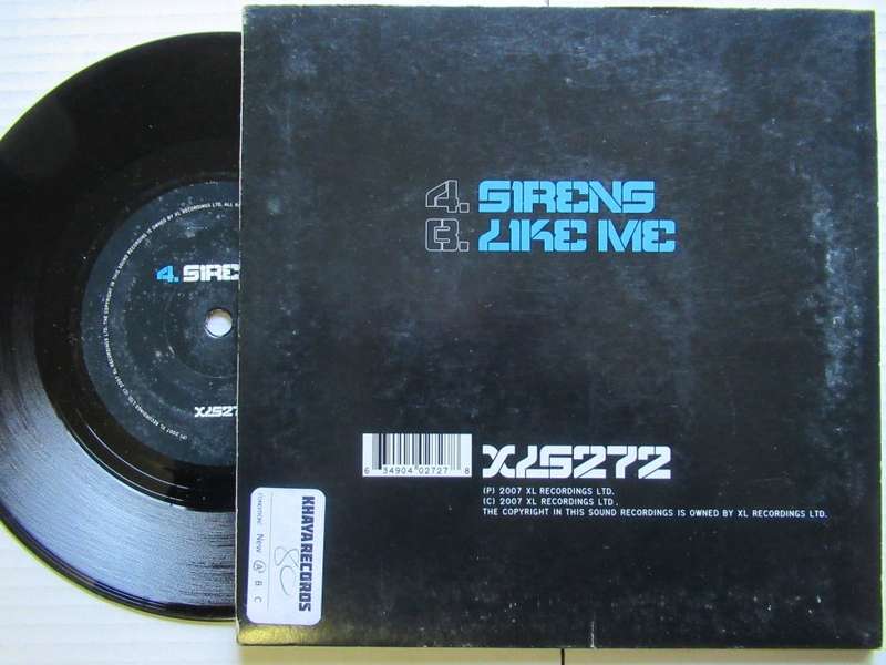 DIZZEE RASCAL - SIRENS - 7" - UK - VG+ / VG+