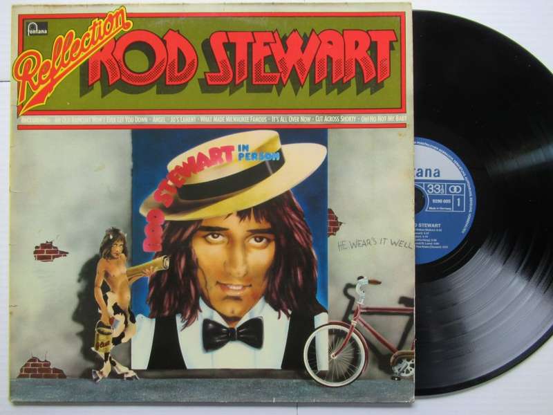 ROD STEWART - REFLECTION - GERMANY VG / VG+