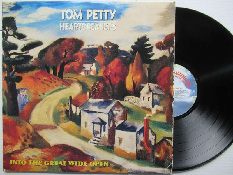 TOM PETTY HEARTBREAKERS - INTO THE WIDE OPEN - RSA VG / VG- WITH INNER