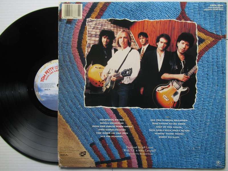 TOM PETTY HEARTBREAKERS - INTO THE WIDE OPEN - RSA VG / VG- WITH INNER