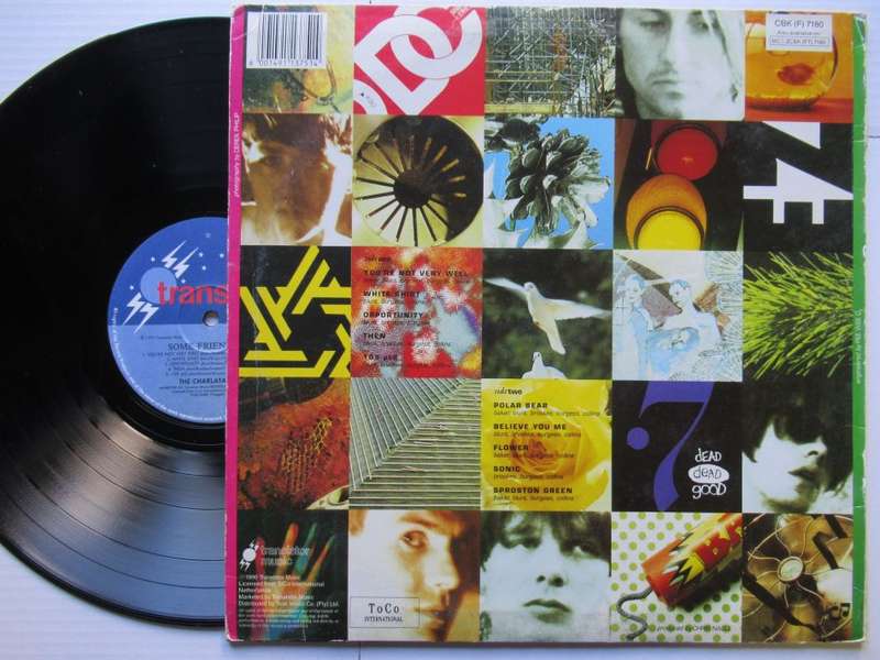 THE CHARLATANS - SOME FRIENDLY - RSA VG- /VG