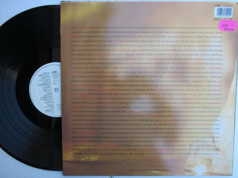 DEACON BLUE - OOH LAS VEGAS - UK VG+ / EX 2 LP WITH INNERS