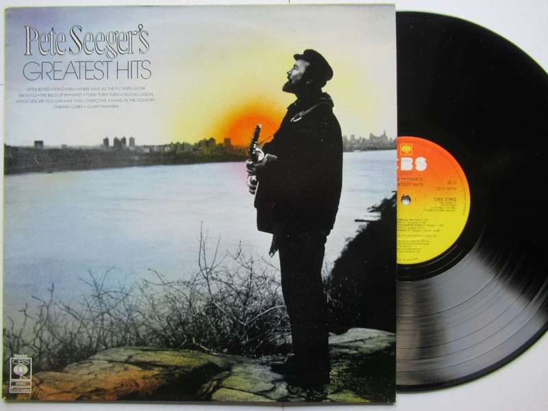 PETE SEEGER'S -  GREATEST HITS - UK - VG+ / EX