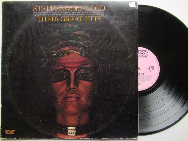 STEPPENWOLF- THEIR GREATEST HITS - UK - VG / VG