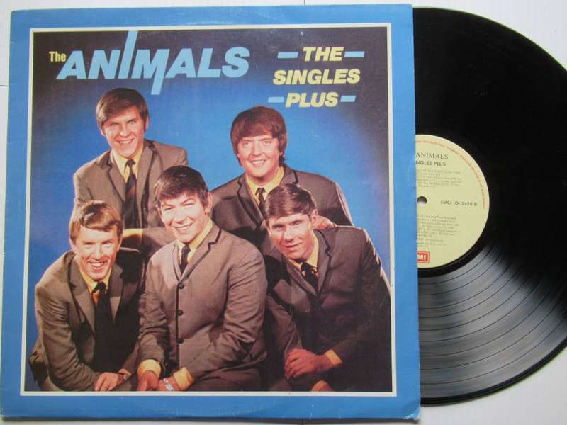 THE ANIMALS -  THE SINGLES PLUS - RSA - VG+ / VG+