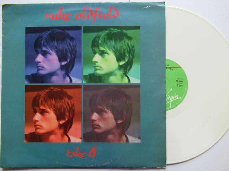 MIKE OLDFIELD - TAKE FOUR - UK - VG / VG+ WHITE VINYL