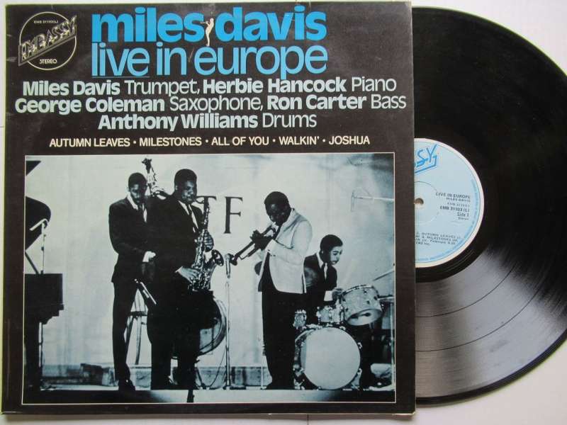 MILES DAVIS - LIVE IN EUROPE - RSA - VG+ / VG