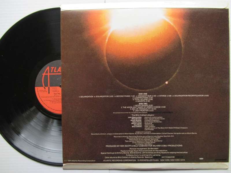BILLY COBHAM - TOTAL ECLIPSE - RSA - VG+ / VG+