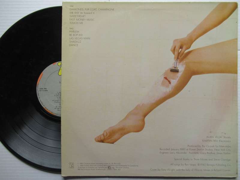 SUICIDE - SUICIDE - CANADA VG / VG ALAN VEGA  / MARTIN REV WITH INNER