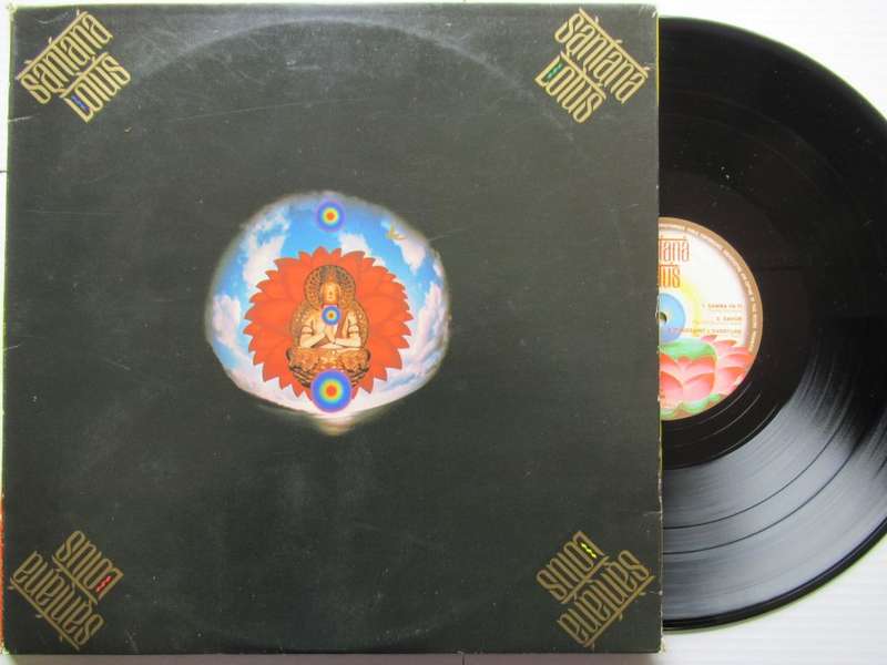 SANTANA - LOTUS - USA VG+ /VG+ 3 LP FOLDOUT COVER