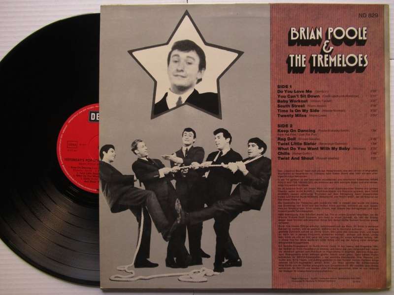 BRIAN POOLE & THE TREMELOES - DO YOU LOVE ME - UK VG+ VG+