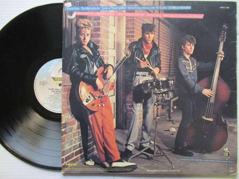 THE STRAY CATS - RANT N RAVE WITH THE STRAY CATS - RSA VG / VG+