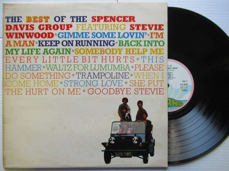 THE SPENCER DAVIS GROUP -THE BEST OF THE SPENCER DAVIS GROUP - UK VG+ /VG