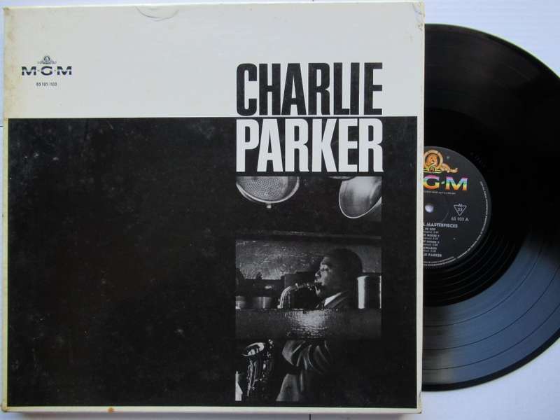CHARLIE PARKER - HISTORICAL MASTERPIECES 3 LP BOX SET - GERMANY VG+ / EX WITH BOOKLET