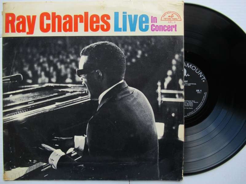 RAY CHARLES - LIVE IN CONCERT - RSA VG / VG 1964