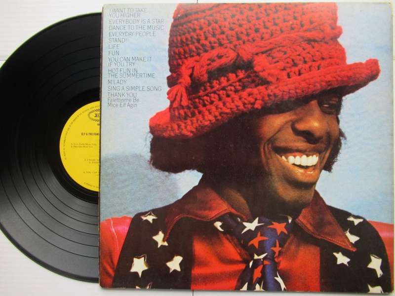 SLY & THE FAMILY STONE - GREATEST HITS - UK VG/ VG+ GATEFOLD