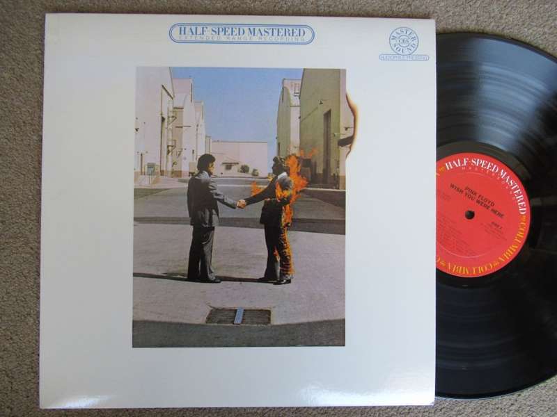 PINK FLOYD - WISH YOU WERE HERE - USA VG+ /VG+ HALF-SPEED MASTER WITH INSERT