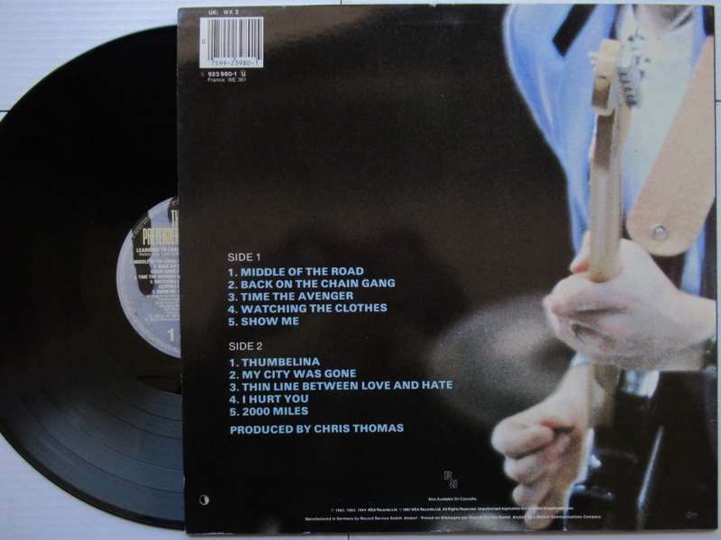 THE PRETENDERS - LEANING TO CRAWL - GERMANY - VG / VG+