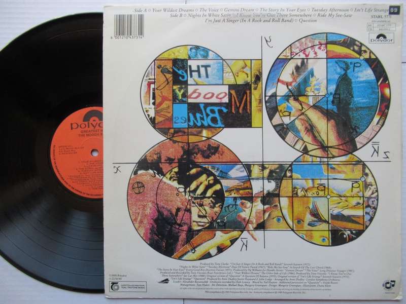 THE MOODY BLUES - GREATEST HITS - RSA - VG / EX