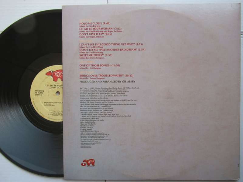 LINDA CLIFFORD - LE ME BE YOUR WOMAN - USA - VG+ / VG+ GATEFOLD 2LP