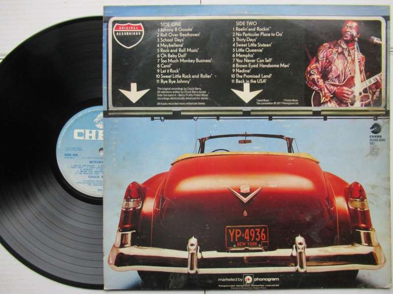 CHUCK BERRY - MOTORVATIN - UK - VG / VG