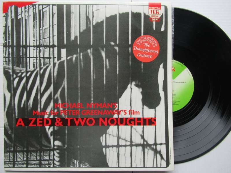 MICHAEL NYMAN - A ZED & TWO NOUGHTS - SOUNDTRACK - UK - VG+ / VG+